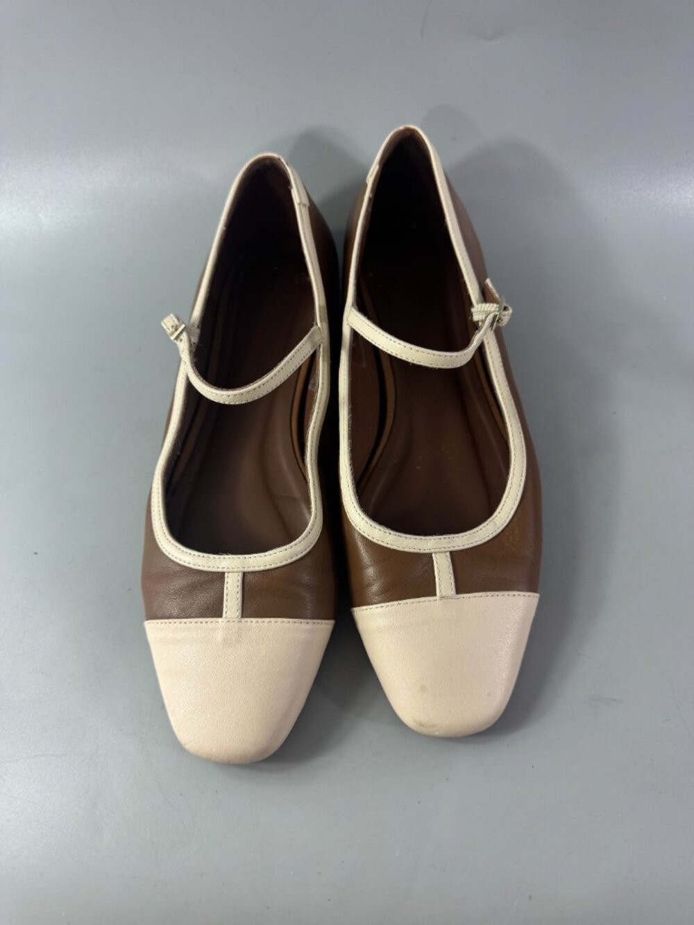 alohas Agate Retro Tan Ballet Flats, Size 39, US 8 - Picture 4 of 16